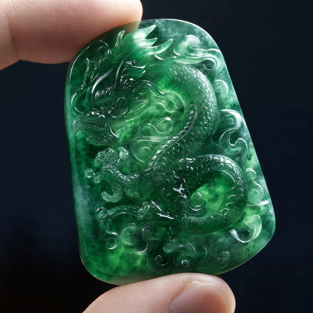 Jadeite jade jewelry collection